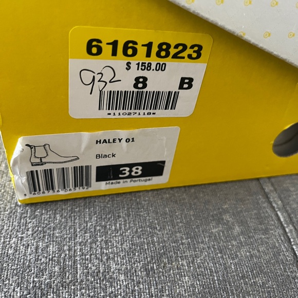 LEMON JELLY RAIN BOOTIES - HAILEY SIZE 8 black - Picture 6 of 7